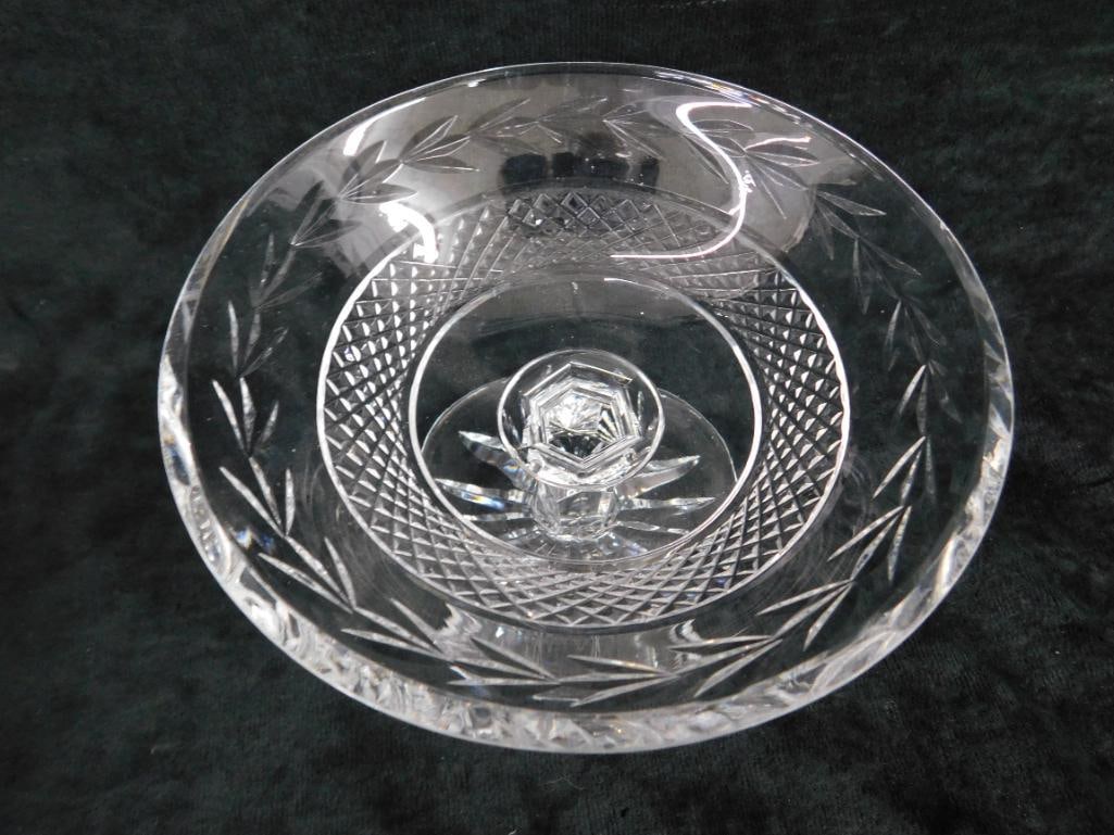 Waterford Crystal - Ireland - Compote - 3.75" x 6.25" - 2
