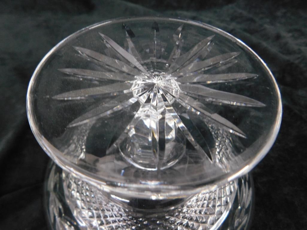 Waterford Crystal - Ireland - Compote - 3.75" x 6.25" - 4