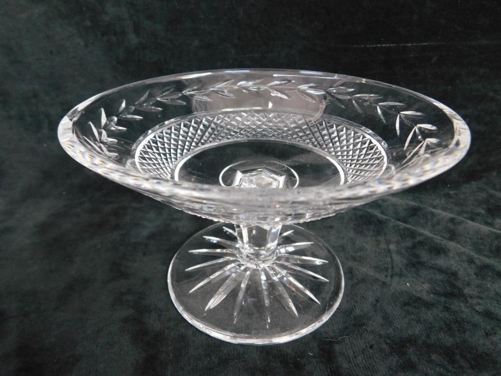 Waterford Crystal - Ireland - Compote - 3.75" x 6.25" - 8