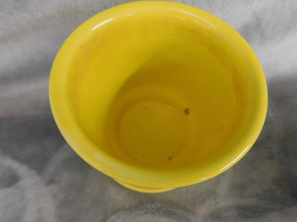 Group of 3 Vintage Pottery Planters - 7.5"-6.5"-4.5" Wide - 6
