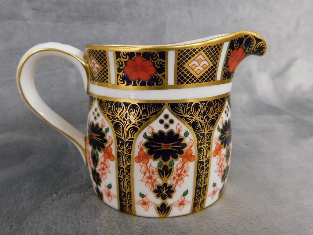 3 Creamers - 2 Sugars - Lenox - Royal Crown Derby - 1913 Furnival Quail - 6