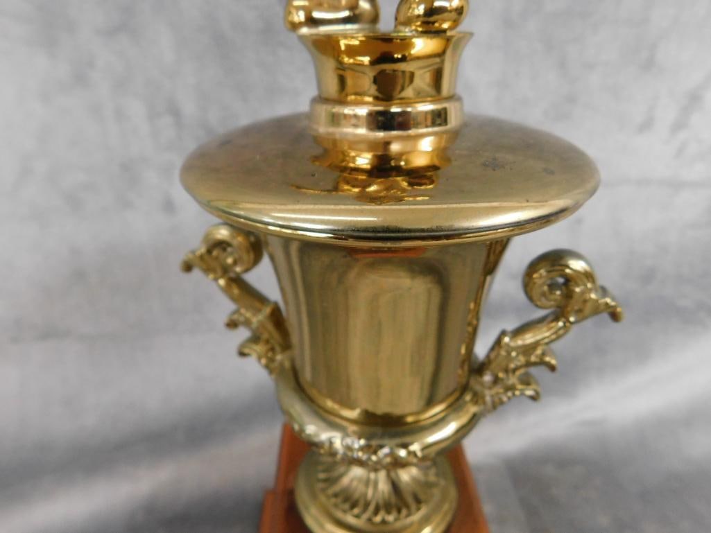 1992 Walt Disney Oldsmobile Golf Classic - Pro Am Trophy - Mickey - 13.25" x 4.5" x 4.5" - 3