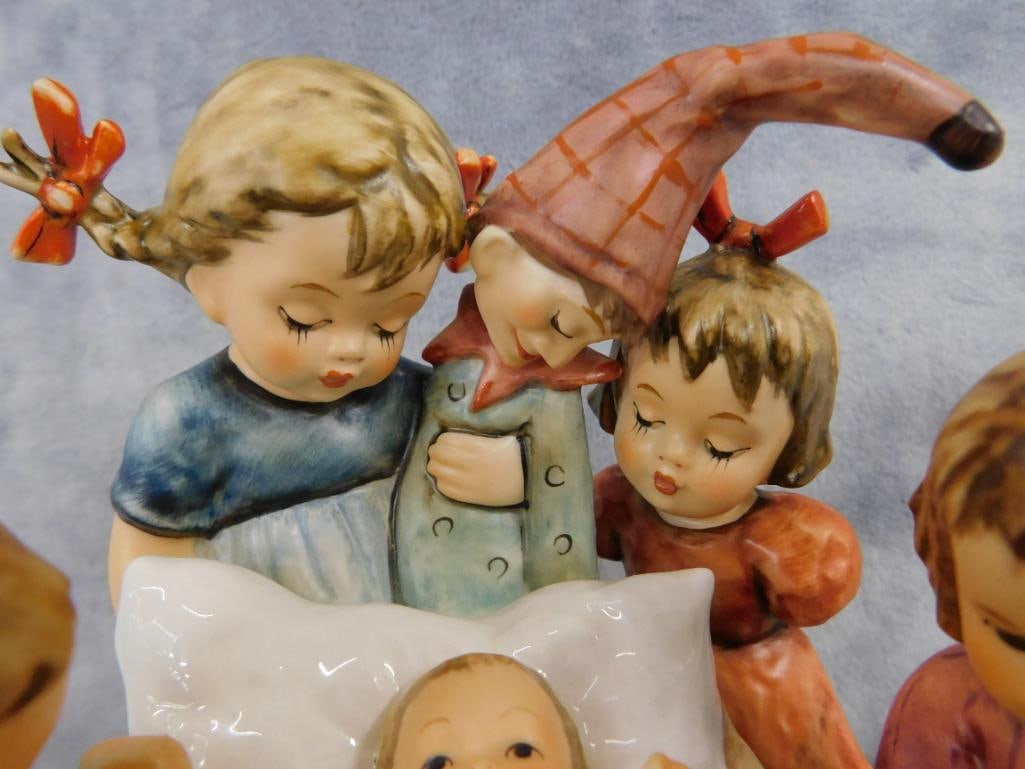 Large Hummel Figure - Century Collection - "Rock-A-Bye" - No Box - 7.5" x 6.5" x 7" - 2