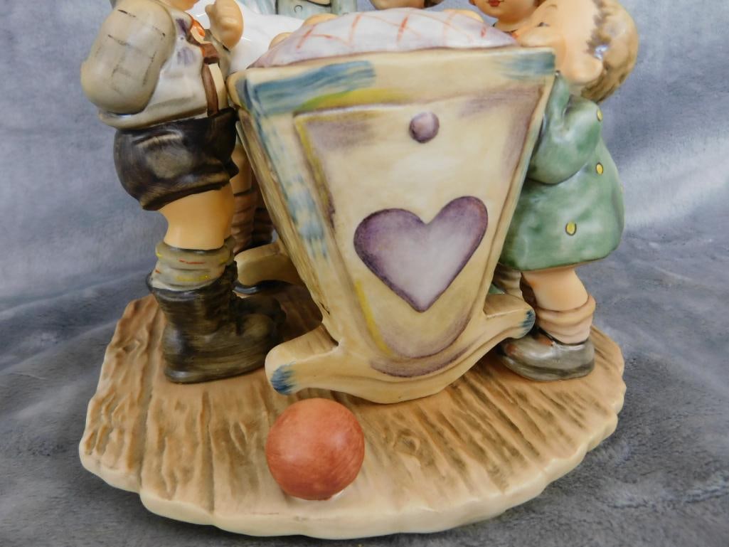 Large Hummel Figure - Century Collection - "Rock-A-Bye" - No Box - 7.5" x 6.5" x 7" - 6