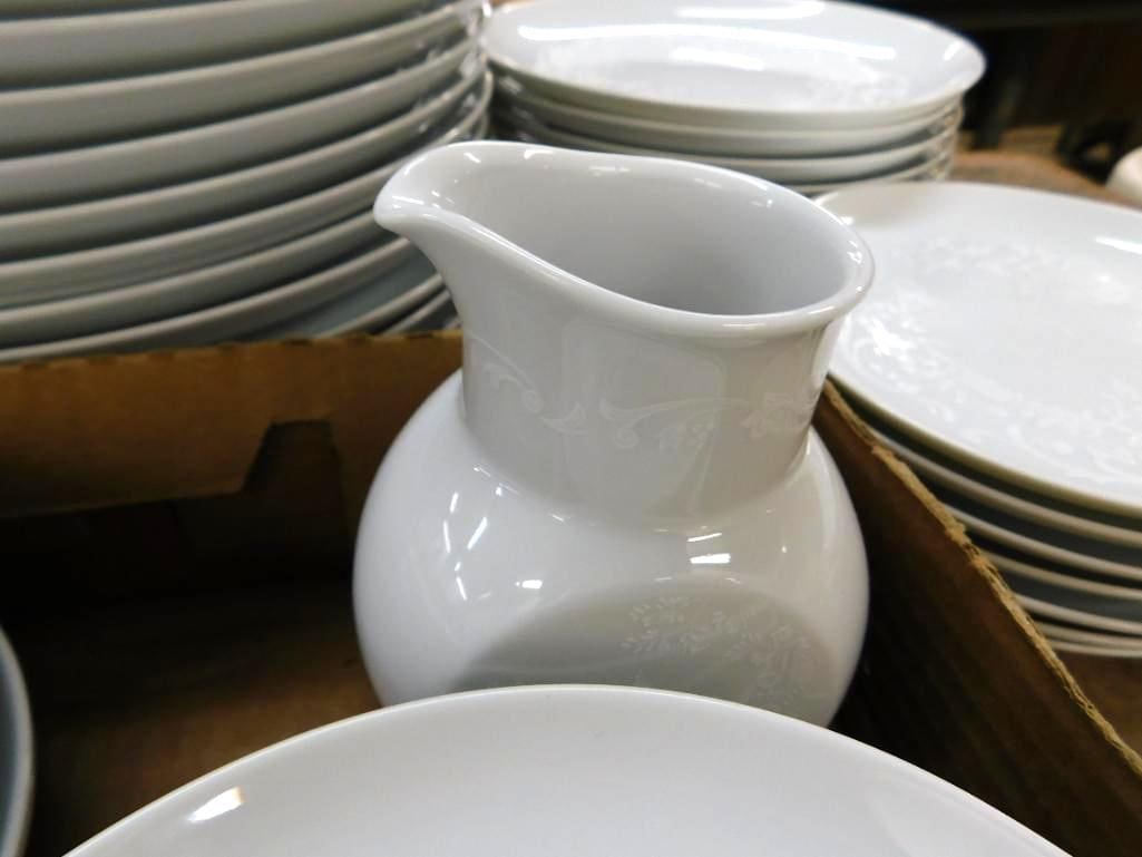 55 Piece Noritake China Set - Younger Image - Barbados Pattern - Lots of Saucers Only 4 Cups - 11