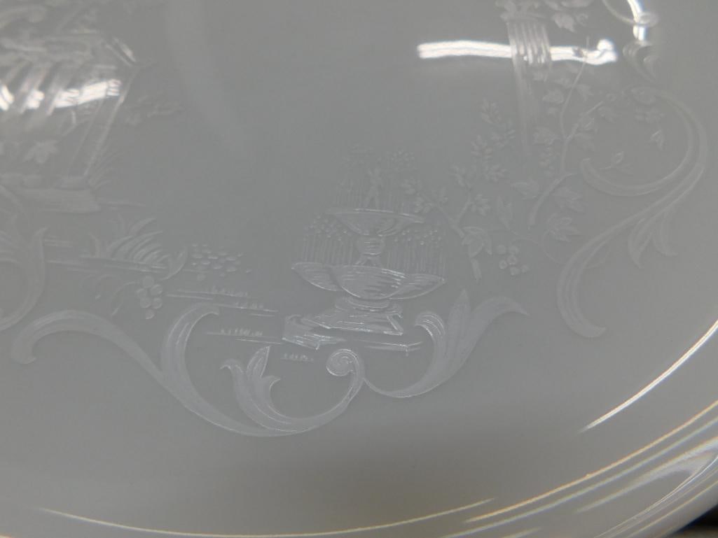 55 Piece Noritake China Set - Younger Image - Barbados Pattern - Lots of Saucers Only 4 Cups - 5