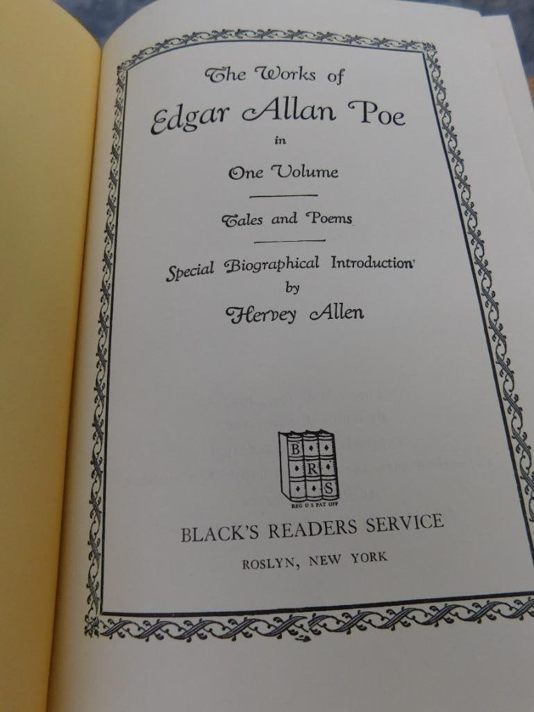 Group of 7 Leather Bound "Blacks Reader Service" Books - Good Condition - 7