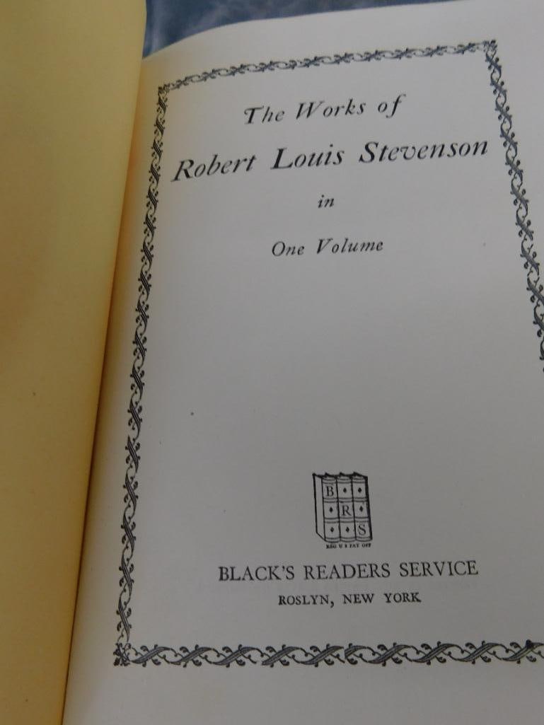 Group of 7 Leather Bound "Blacks Reader Service" Books - Good Condition - 9