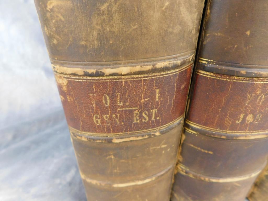 1836 3 Volume Set - "Exposition of The Old and New Testament" - Mathew Henry - 3