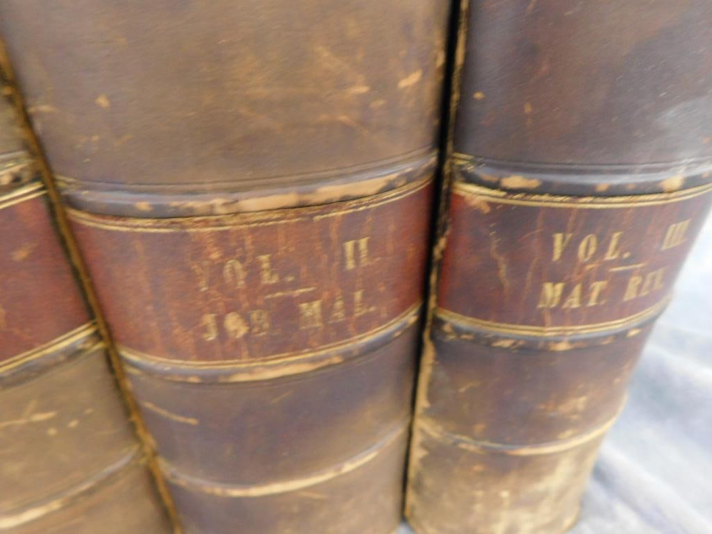 1836 3 Volume Set - "Exposition of The Old and New Testament" - Mathew Henry - 4