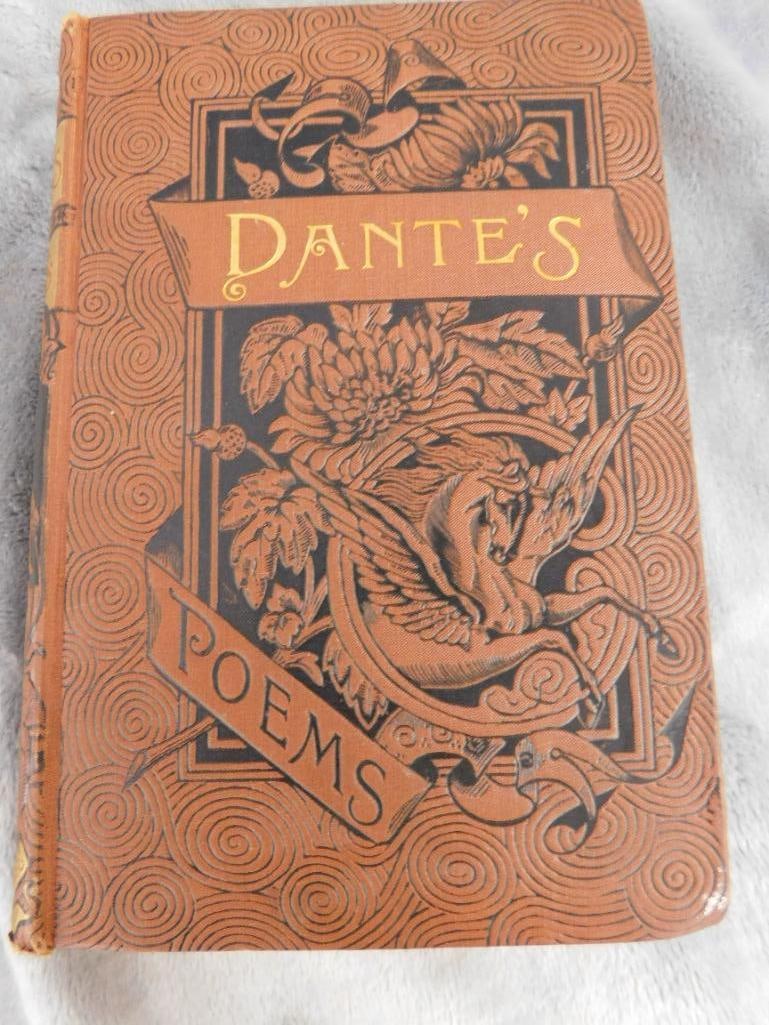Box Lot of Old Books - "Dantes Poems" - 1834 "Vies Des Grande Capitaines Francais" V and VII - 3
