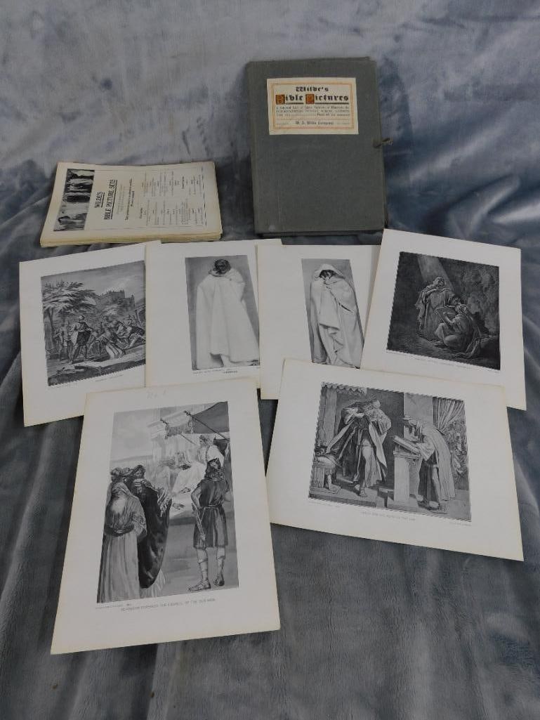 1911 Wildes Bible Picture Set - Sunday School Help - Believe Complete - 13