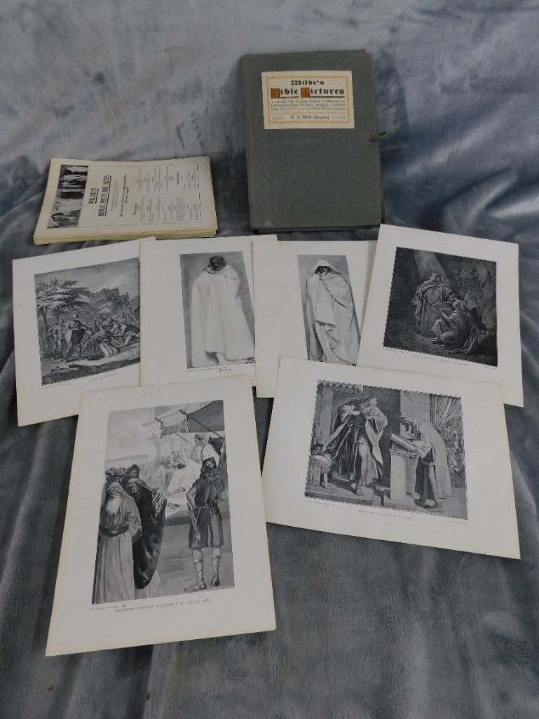 1911 Wildes Bible Picture Set - Sunday School Help - Believe Complete - 14
