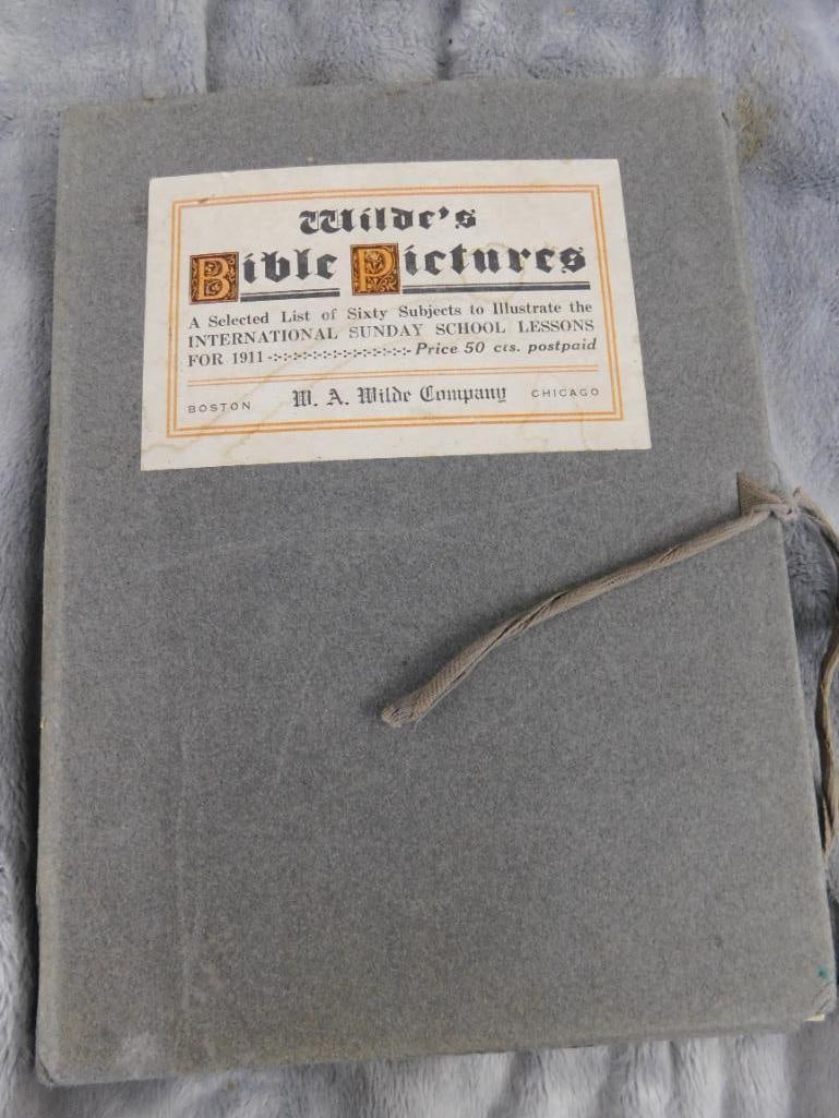 1911 Wildes Bible Picture Set - Sunday School Help - Believe Complete - 16