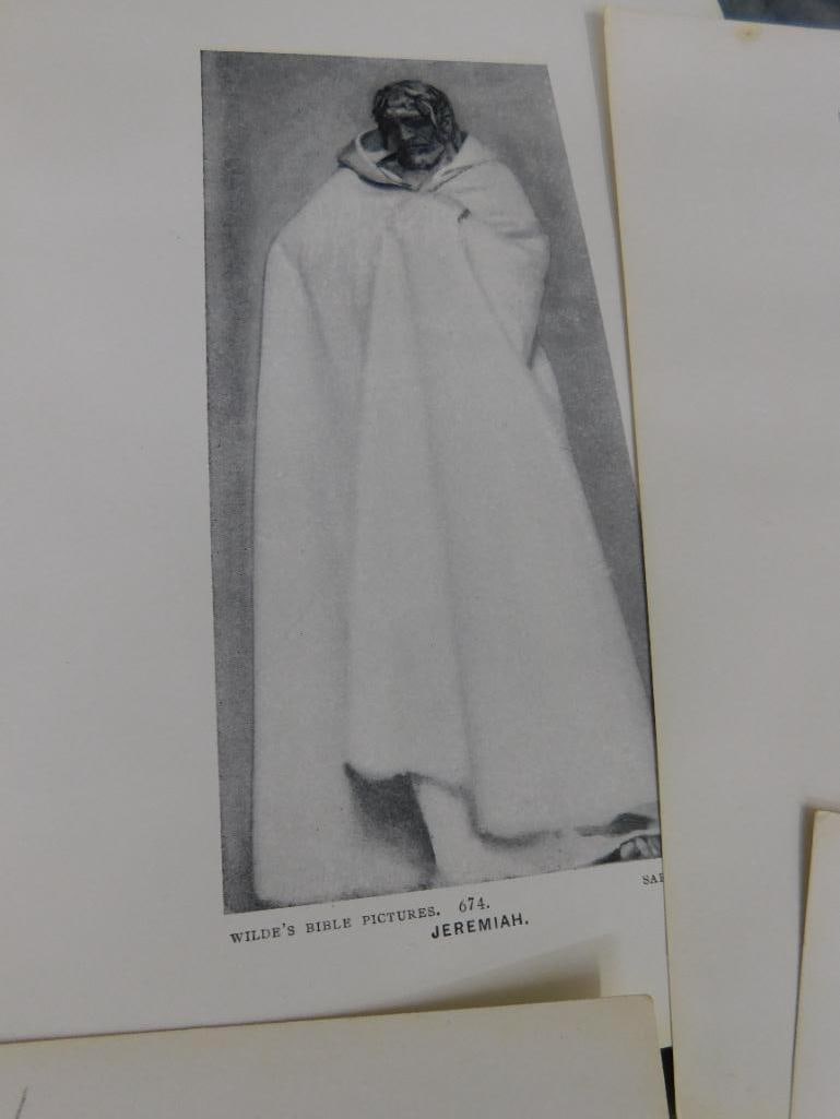 1911 Wildes Bible Picture Set - Sunday School Help - Believe Complete - 8