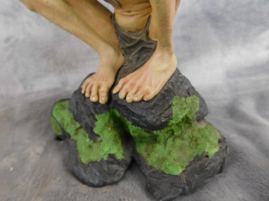 "The Lord of the Rings - Two Towers" - "Smeagol" Resin Figure - 7" x 5" x 4" - 4