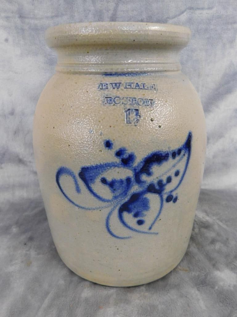 Vintage E.W. Hale 1.5 Gallon Churn Base - Boston - 11" x 8" - 12