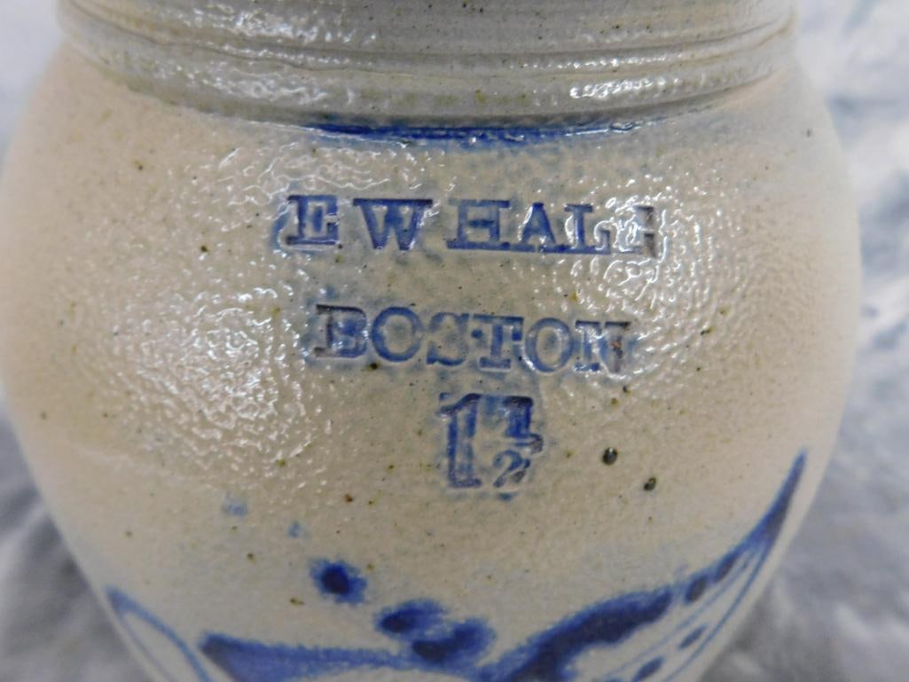 Vintage E.W. Hale 1.5 Gallon Churn Base - Boston - 11" x 8" - 2