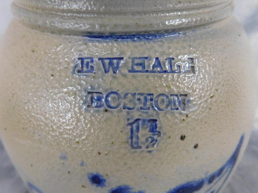 Vintage E.W. Hale 1.5 Gallon Churn Base - Boston - 11" x 8" - 9
