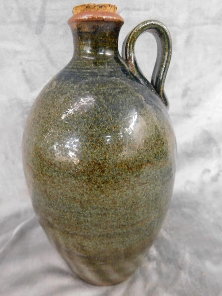 Studio Art Pottery - 1 Gallon Face / Ugly Jug - 12" x 7" - 4