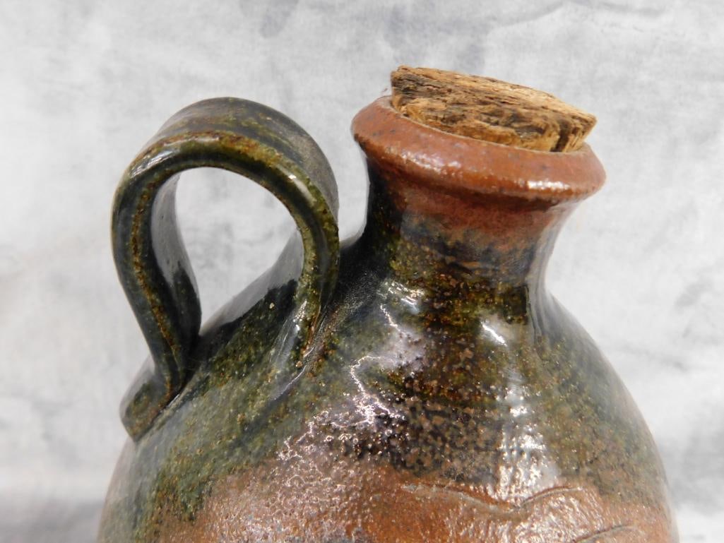 Studio Art Pottery - 1 Gallon Face / Ugly Jug - 12" x 7" - 6