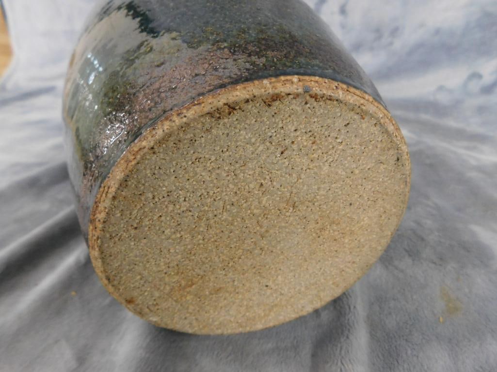 Studio Art Pottery - 1 Gallon Face / Ugly Jug - 12" x 7" - 7