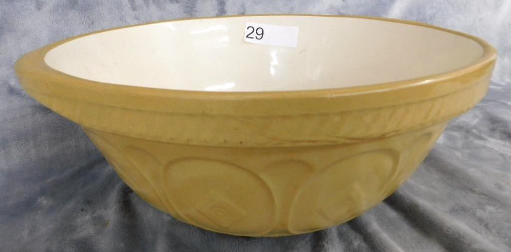 English Pottery Mixing Bowl - T.G. Green Ltd. - Gripstand - 5.75" x 13": See Photos For Condition and Details