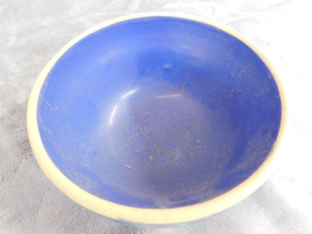 Group of 3 Small Vintage Mixing Bowls - 3" x 5" - 2.5" x 5" - 1.75" x 3.5" - 6