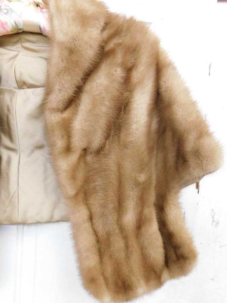 Real Fur - Vintage Mink Stole - No Makers Name - Good Shape - 3