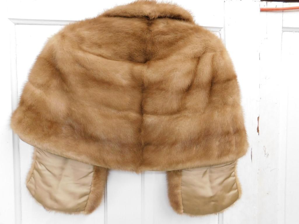 Real Fur - Vintage Mink Stole - No Makers Name - Good Shape - 5