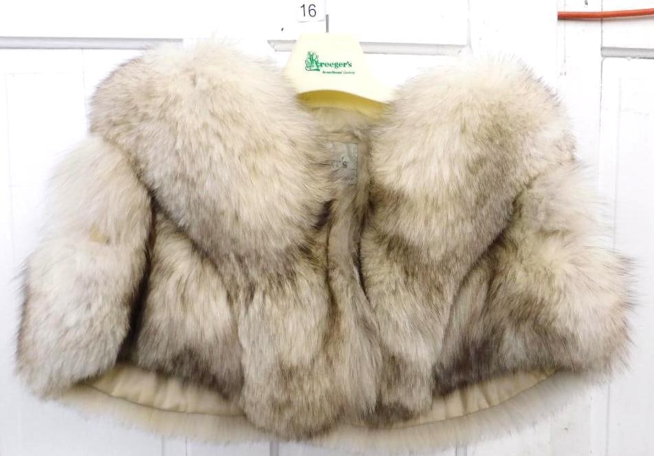 Real Fur - Vintage Fox Stole - Kreegers - New Orleans - Good Shape: See Photos For Condition and Details