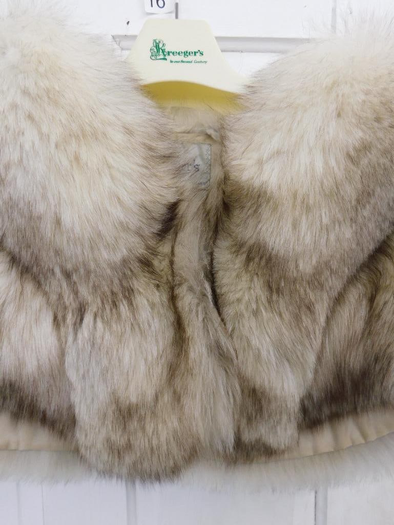 Real Fur - Vintage Fox Stole - Kreegers - New Orleans - Good Shape - 3