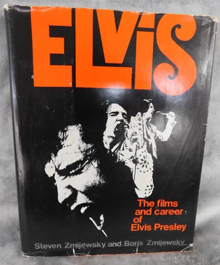 Book - "Elvis - The Films and Career of Elvis Presley" - 1976 First Edition: See Photos For Condition and Details