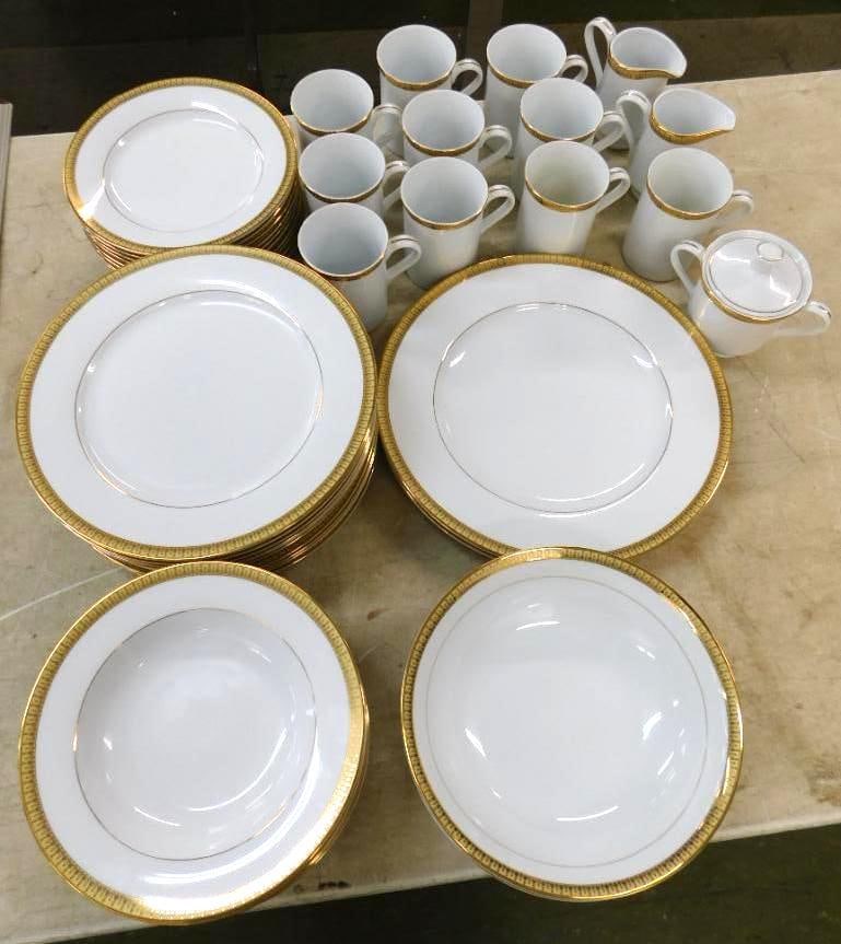 47 Piece Gorham China - Lady Anne Pattern: See Photos For Condition and Details