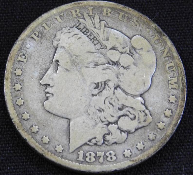 1878 Morgan Silver Dollar: See Photos For Condition and Details