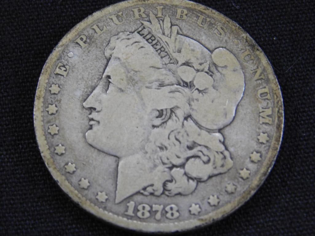 1878 Morgan Silver Dollar - 4