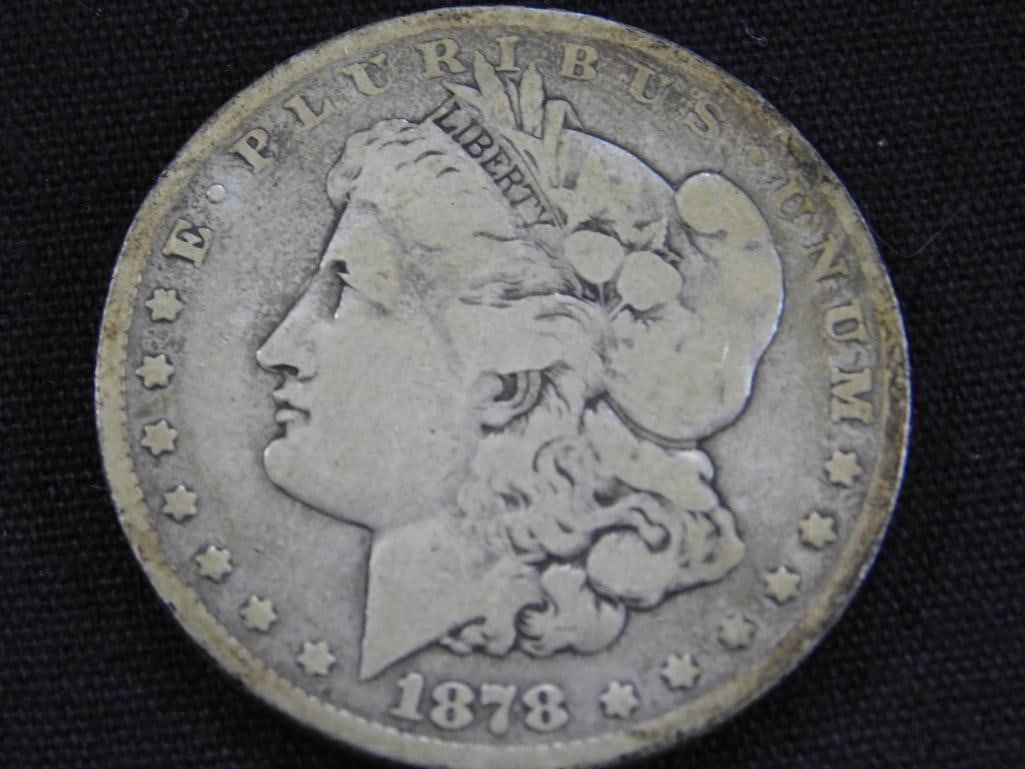 1878 Morgan Silver Dollar - 5