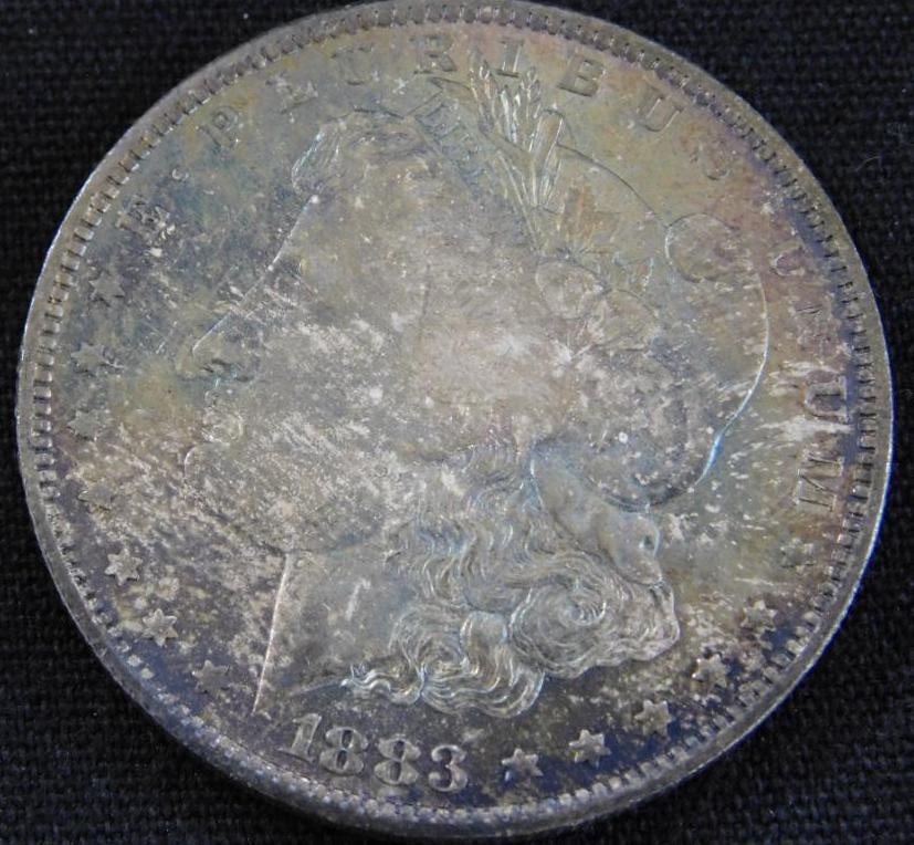 1883-O Morgan Silver Dollar: See Photos For Condition and Details