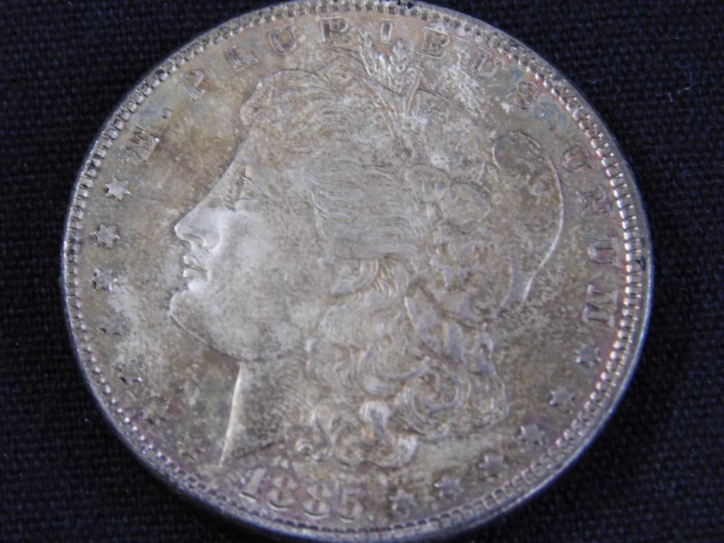 1885 Morgan Silver Dollar - 4