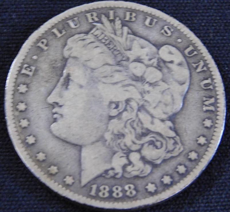 1888 Morgan Silver Dollar: See Photos For Condition and Details