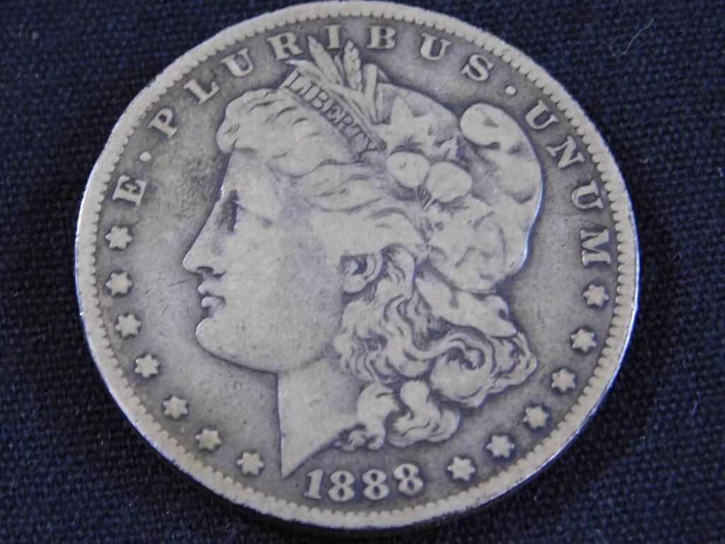 1888 Morgan Silver Dollar - 5