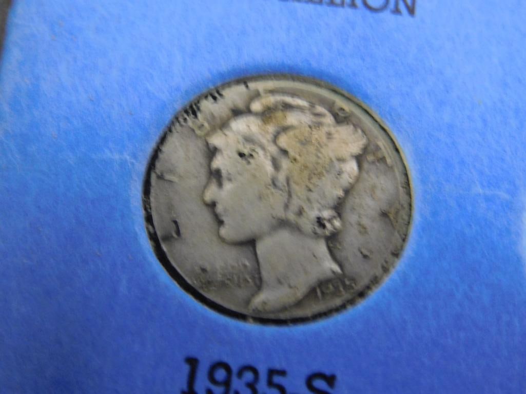 46 Mercury Silver Dimes - 6