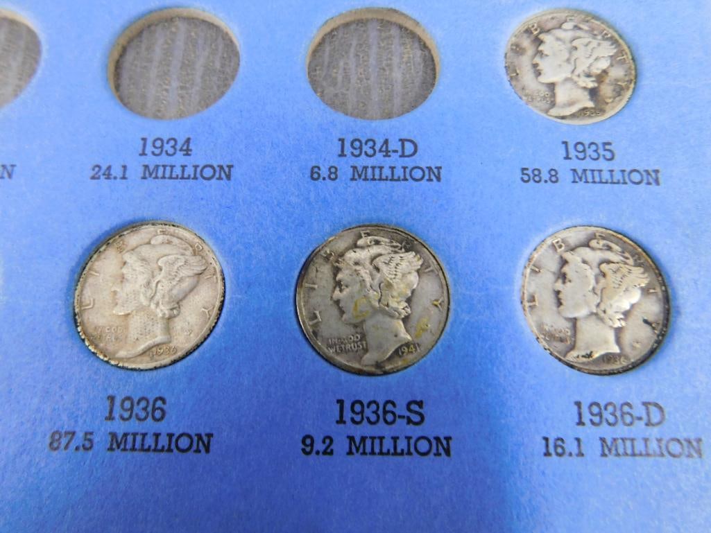 46 Mercury Silver Dimes - 7