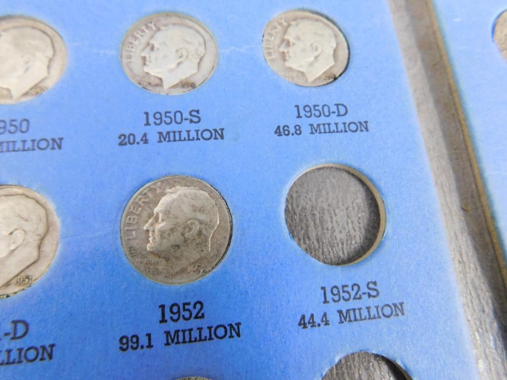 35 Roosevelt Silver Dimes - Pre 1964 - 5