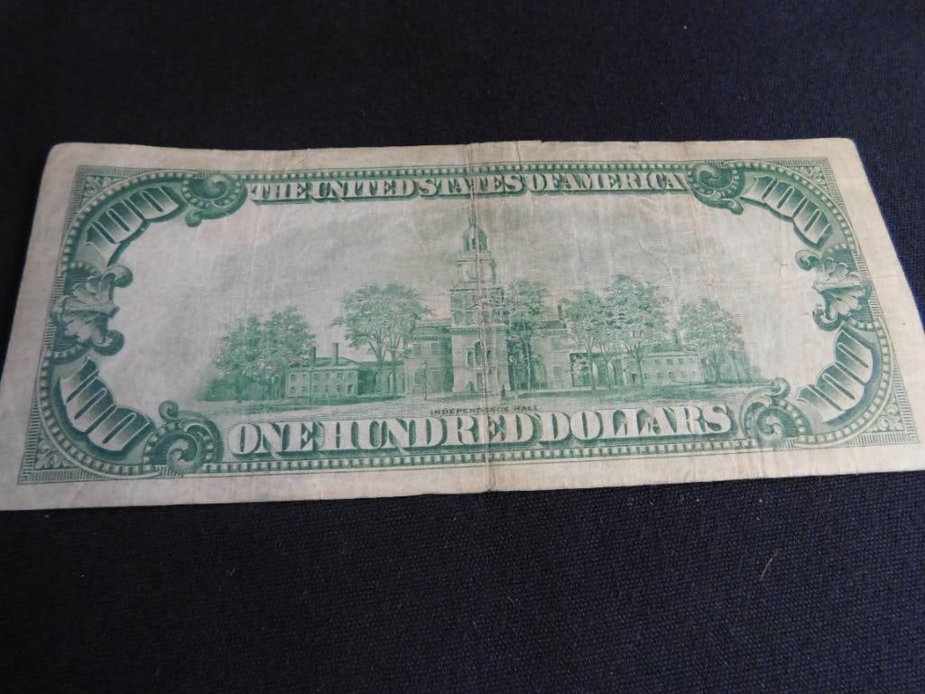 1934 100$ US Bank Note - 7
