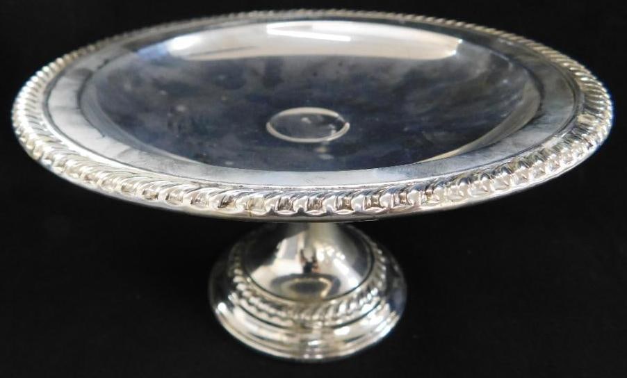 Sterling Silver - Compote - 3.75" x 6.5" - 213.1 Grams (1 of 8)
