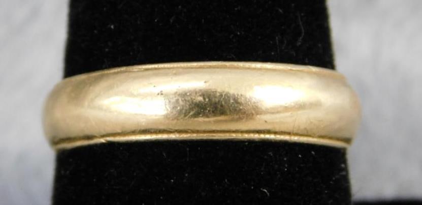 14K Yellow Gold - Ring - Band - Size 11 - 6.3 Grams (1 of 6)
