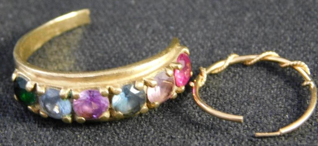 10K Yellow Gold - Scrap - 2.7 Grams TW: See Photos For Condition and Details