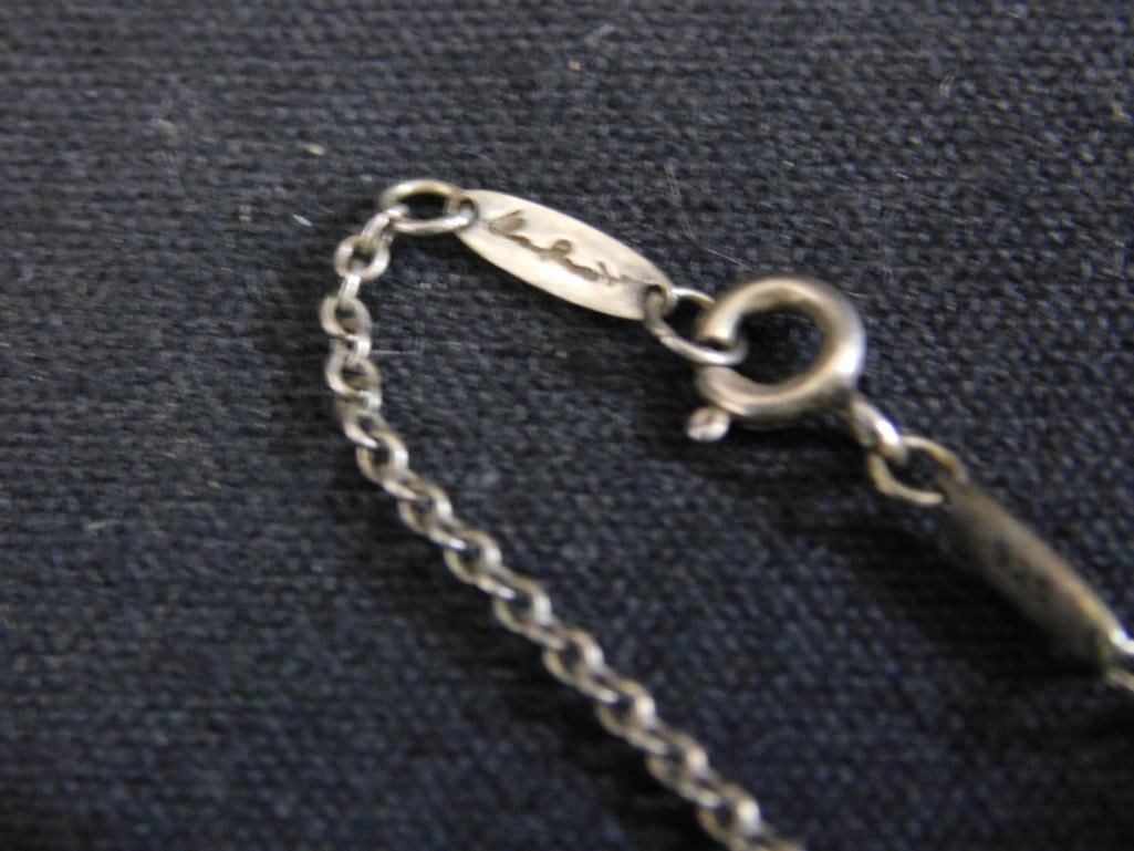 Sterling Silver - 2 Necklaces - 17.5" and 20" - 28.9 Grams - 4