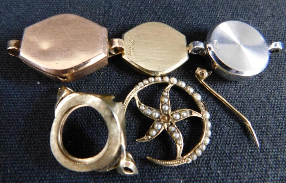 14K Yellow Gold - Scrap - 11.52 Grams TW: See Photos For Condition and Details